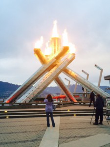 オリンピックの聖火台
